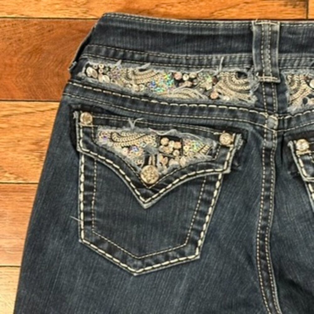 Miss Me Easy Skinny Jeans Size 26 Style #JES758ESR - Picture 4 of 15